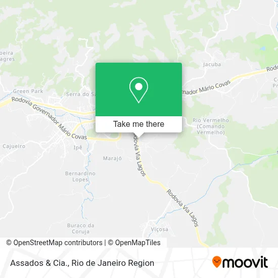Assados & Cia. map