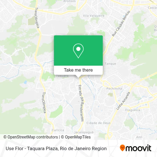 Use Flor - Taquara Plaza map