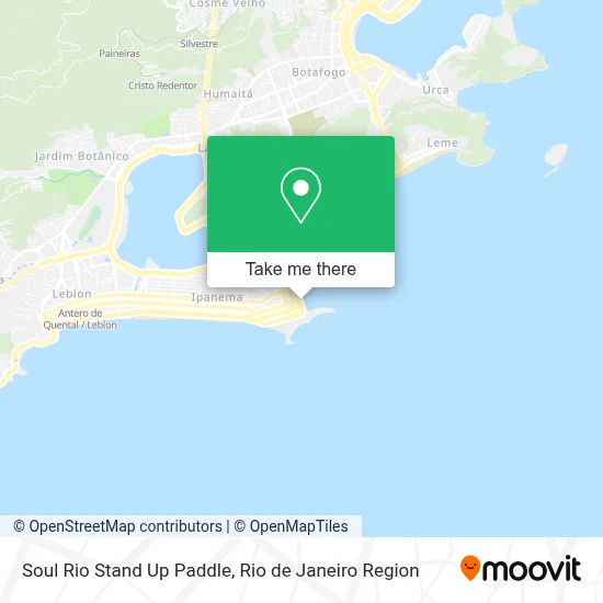Soul Rio Stand Up Paddle map