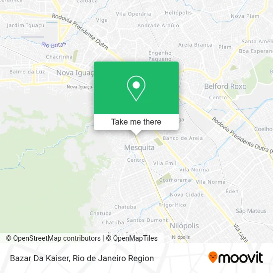 Bazar Da Kaiser map