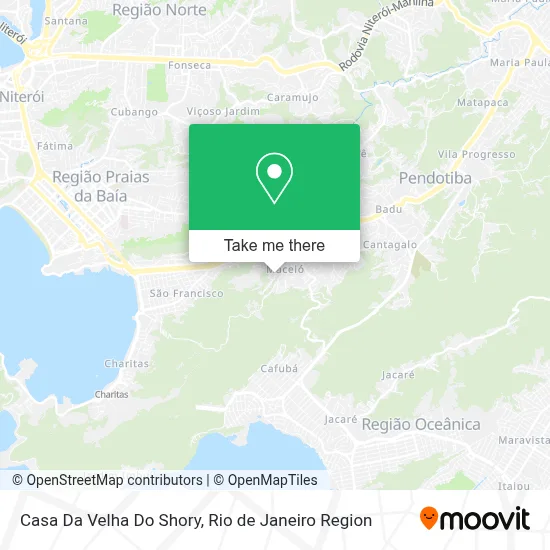 Casa Da Velha Do Shory map