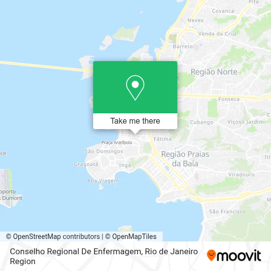 Conselho Regional De Enfermagem map