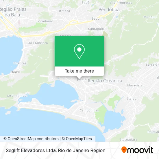 Seglift Elevadores Ltda map