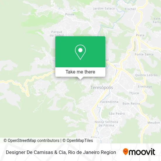 Designer De Camisas & Cia map