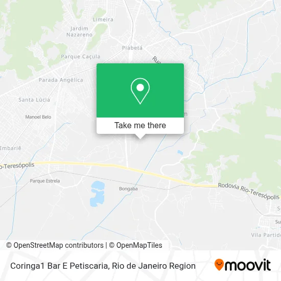 Coringa1 Bar E Petiscaria map