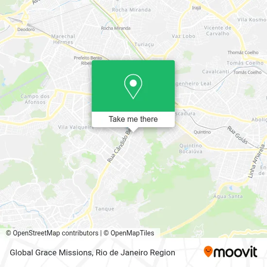 Global Grace Missions map
