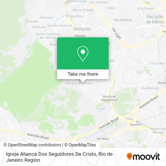 Igreja Alianca Dos Seguidores De Cristo map