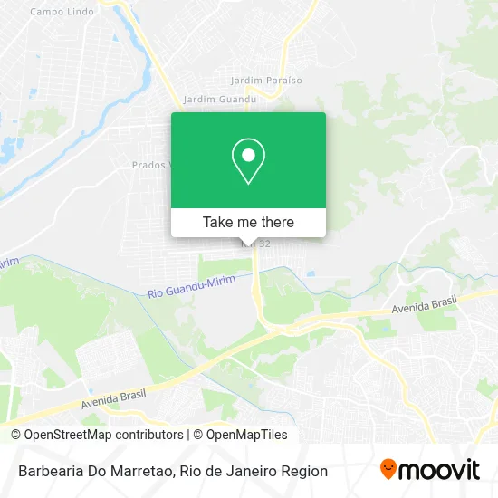 Barbearia Do Marretao map