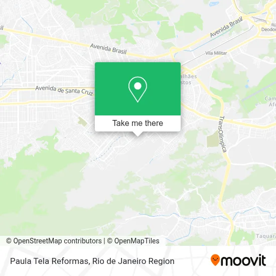 Paula Tela Reformas map