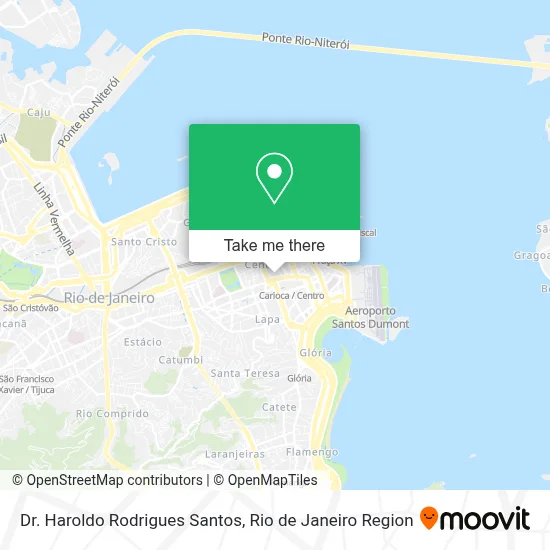 Dr. Haroldo Rodrigues Santos map
