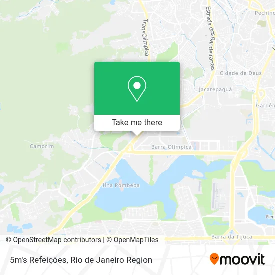 5m's Refeições map