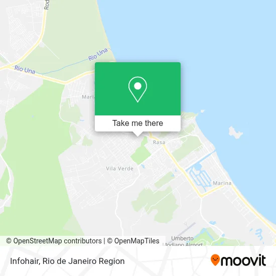 Infohair map