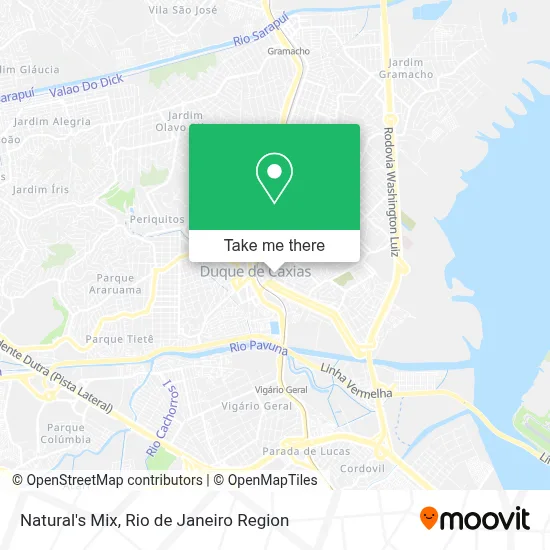 Natural's Mix map