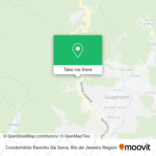 Condomínio Rancho Da Serra map