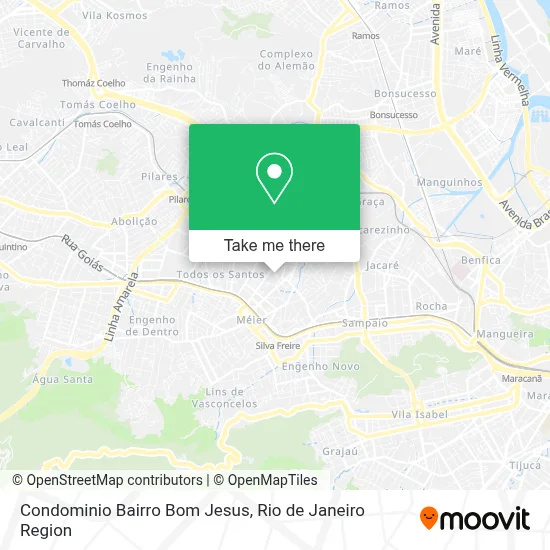 Condominio Bairro Bom Jesus map
