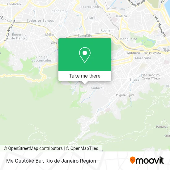 Me Gustókê Bar map