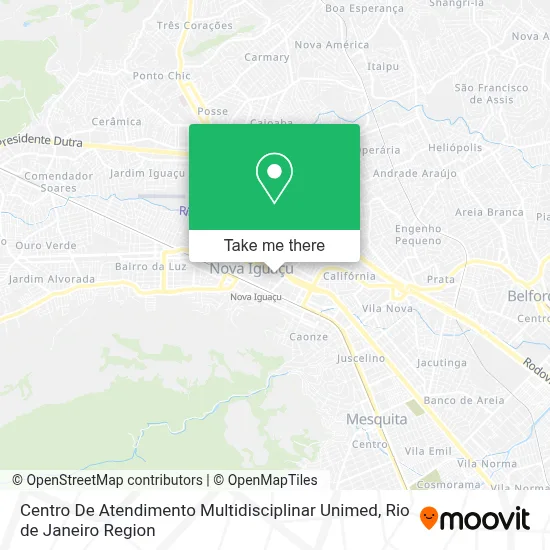 Centro De Atendimento Multidisciplinar Unimed map