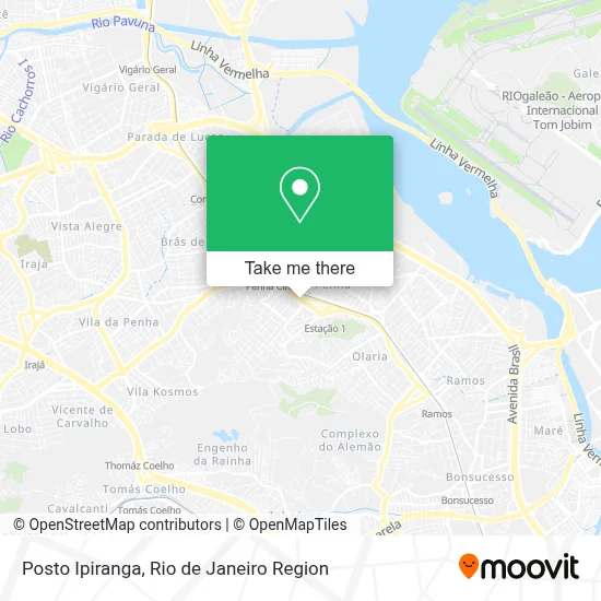 Posto Ipiranga map