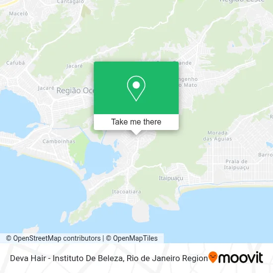 Deva Hair - Instituto De Beleza map