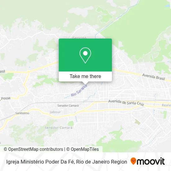 Igreja Ministério Poder Da Fé map