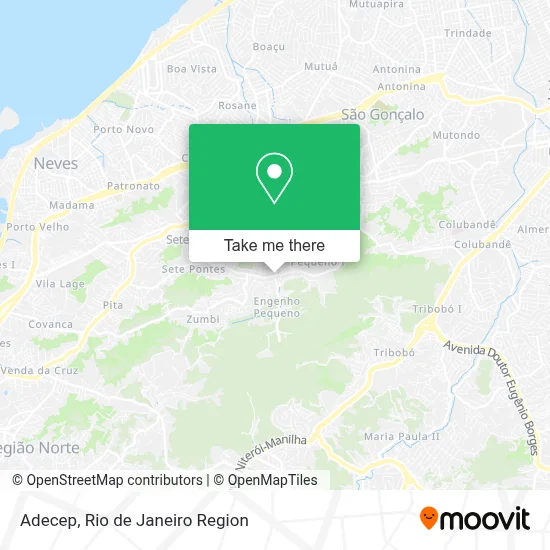 Adecep map