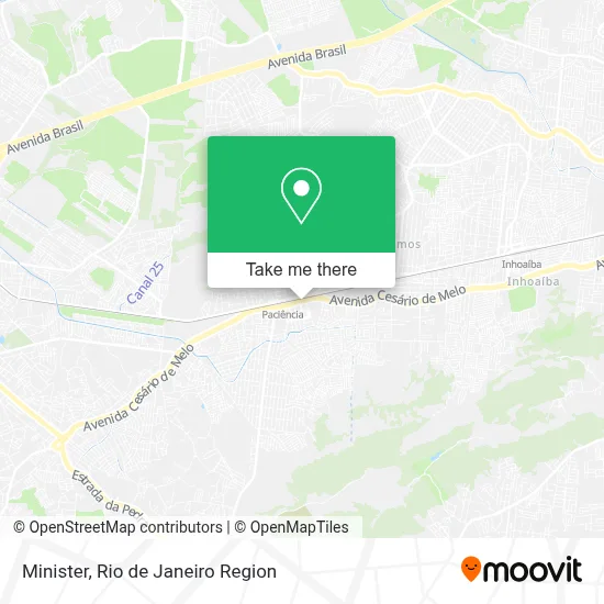 Minister map