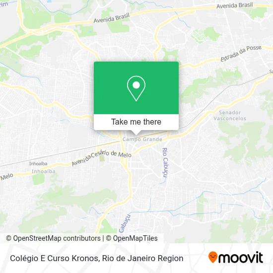 Colégio E Curso Kronos map