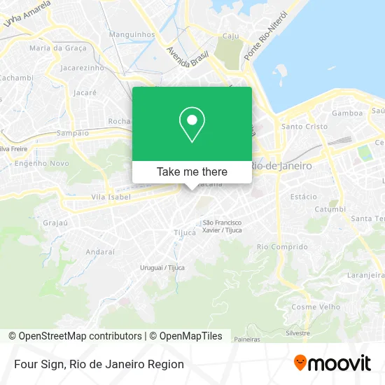 Four Sign map