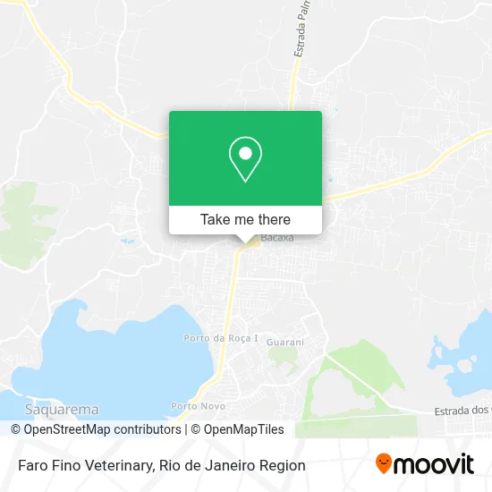 Faro Fino Veterinary map