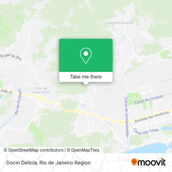 Docin Delícia map