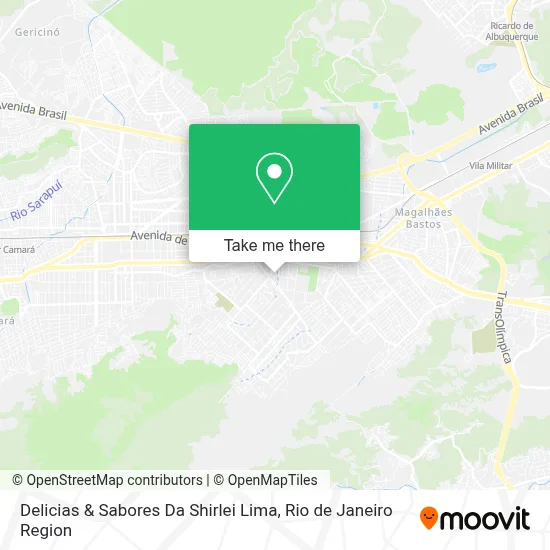 Delicias & Sabores Da Shirlei Lima map