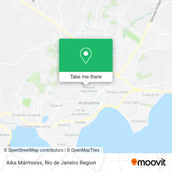 Alka Mármores map