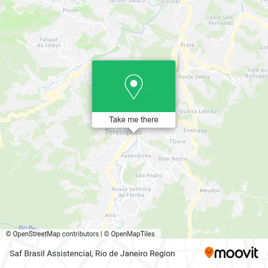 Saf Brasil Assistencial map