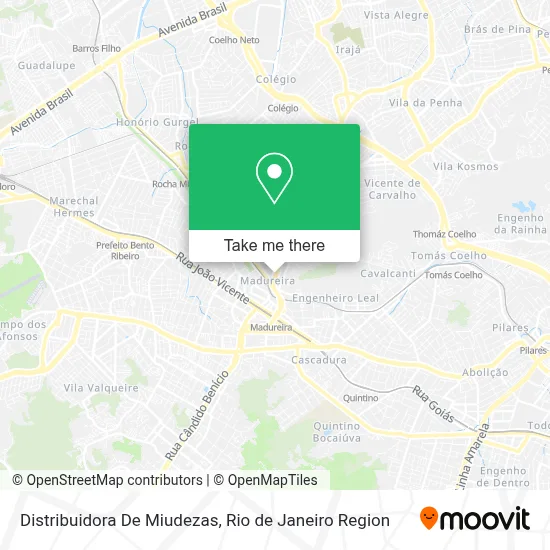 Distribuidora De Miudezas map