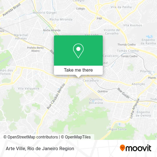 Arte Ville map