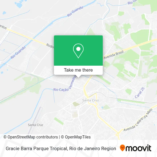 Gracie Barra Parque Tropical map