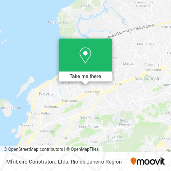 Mfribeiro Construtora Ltda map