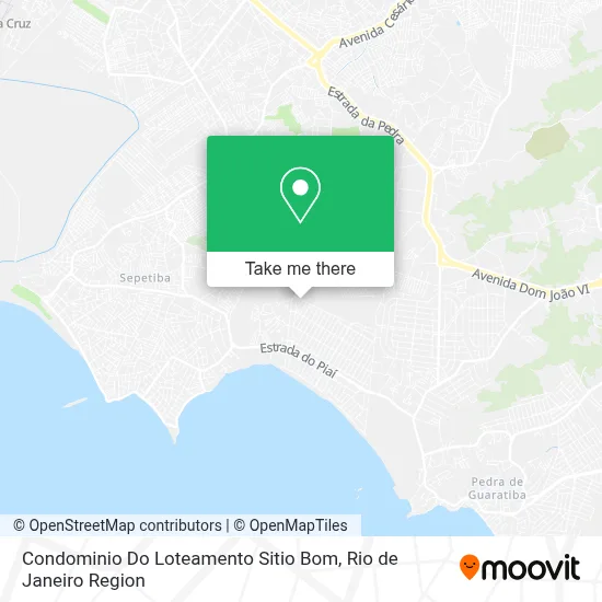 Condominio Do Loteamento Sitio Bom map