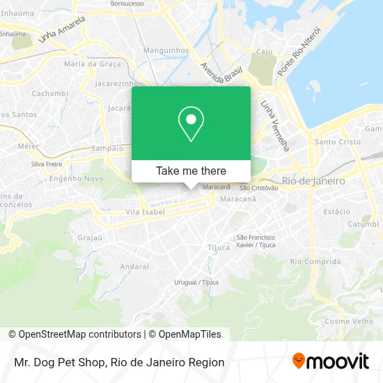 Mr. Dog Pet Shop map
