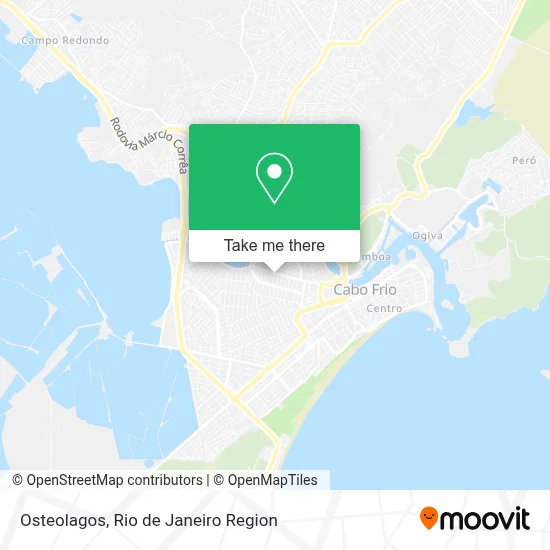 Osteolagos map