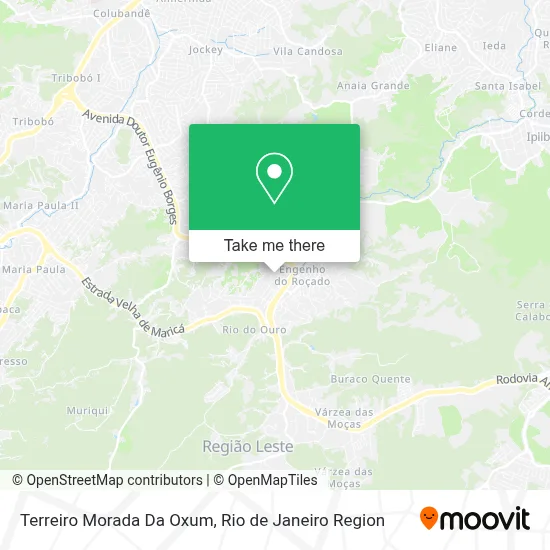 Terreiro Morada Da Oxum map