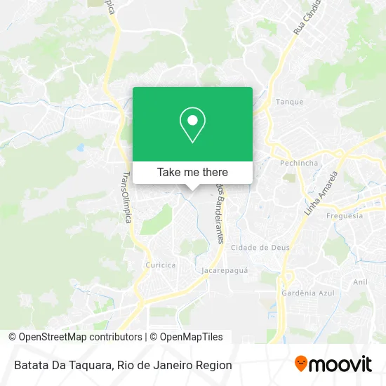 Batata Da Taquara map