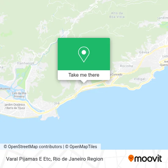 Varal Pijamas E Etc map