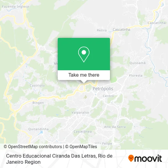 Centro Educacional Ciranda Das Letras map