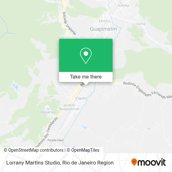 Lorrany Martins Studio map