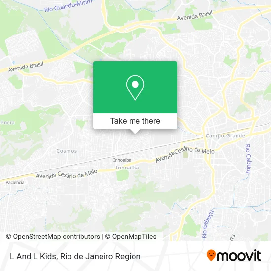 L And L Kids map