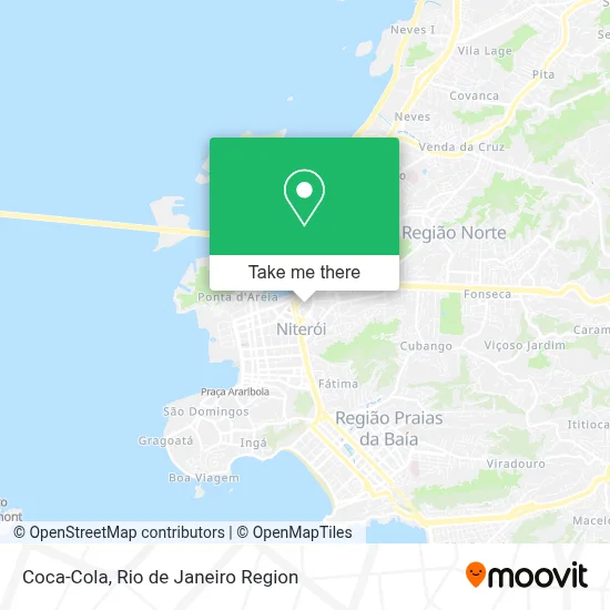 Coca-Cola map