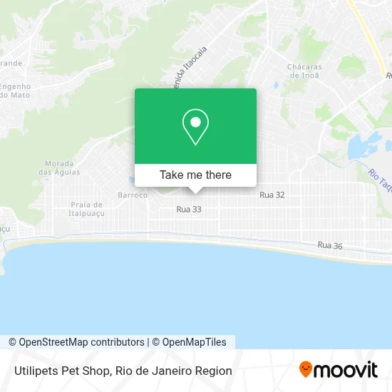 Utilipets Pet Shop map
