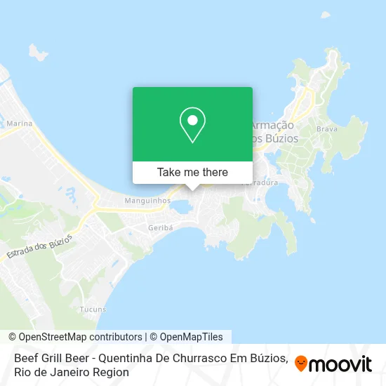 Beef Grill Beer - Quentinha De Churrasco Em Búzios map