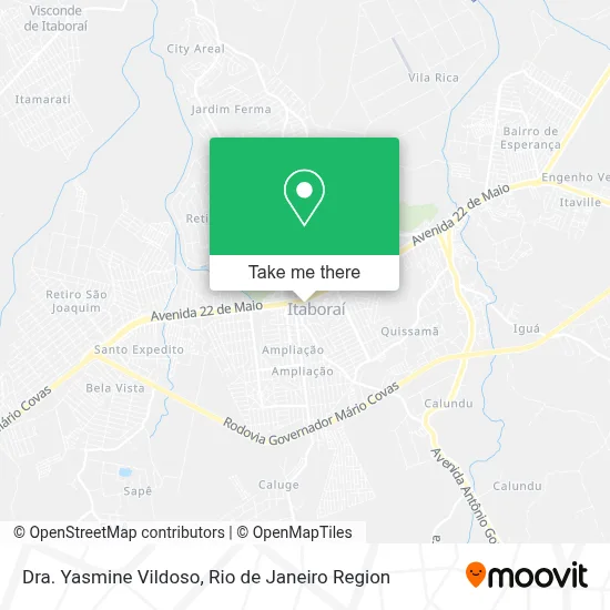 Dra. Yasmine Vildoso map